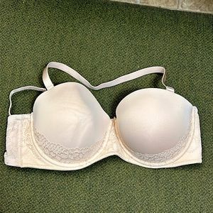 Torrid 42D push-up multiway strapless bra